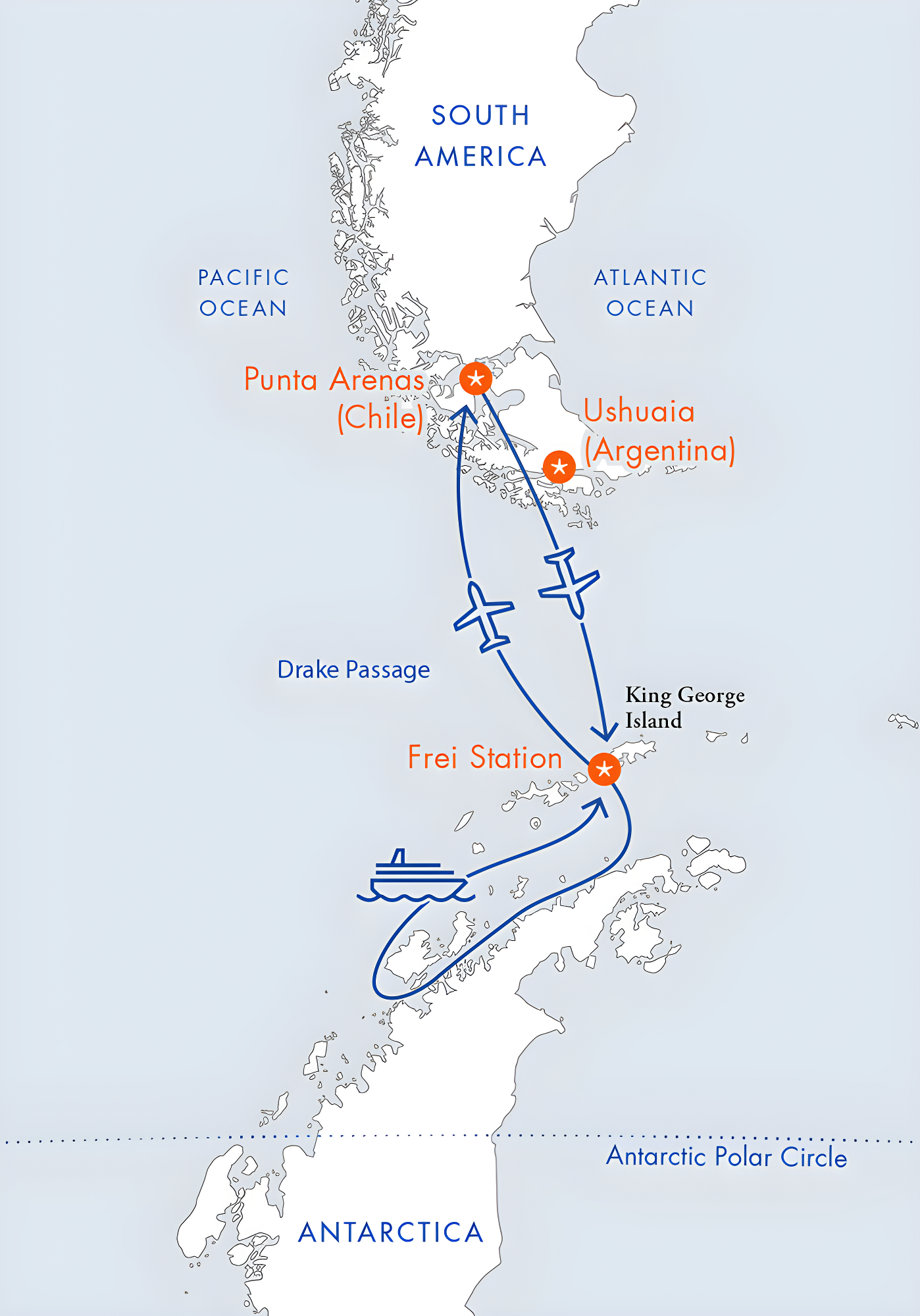 Antarctica 21 : Classic Antarctica Air-Cruise