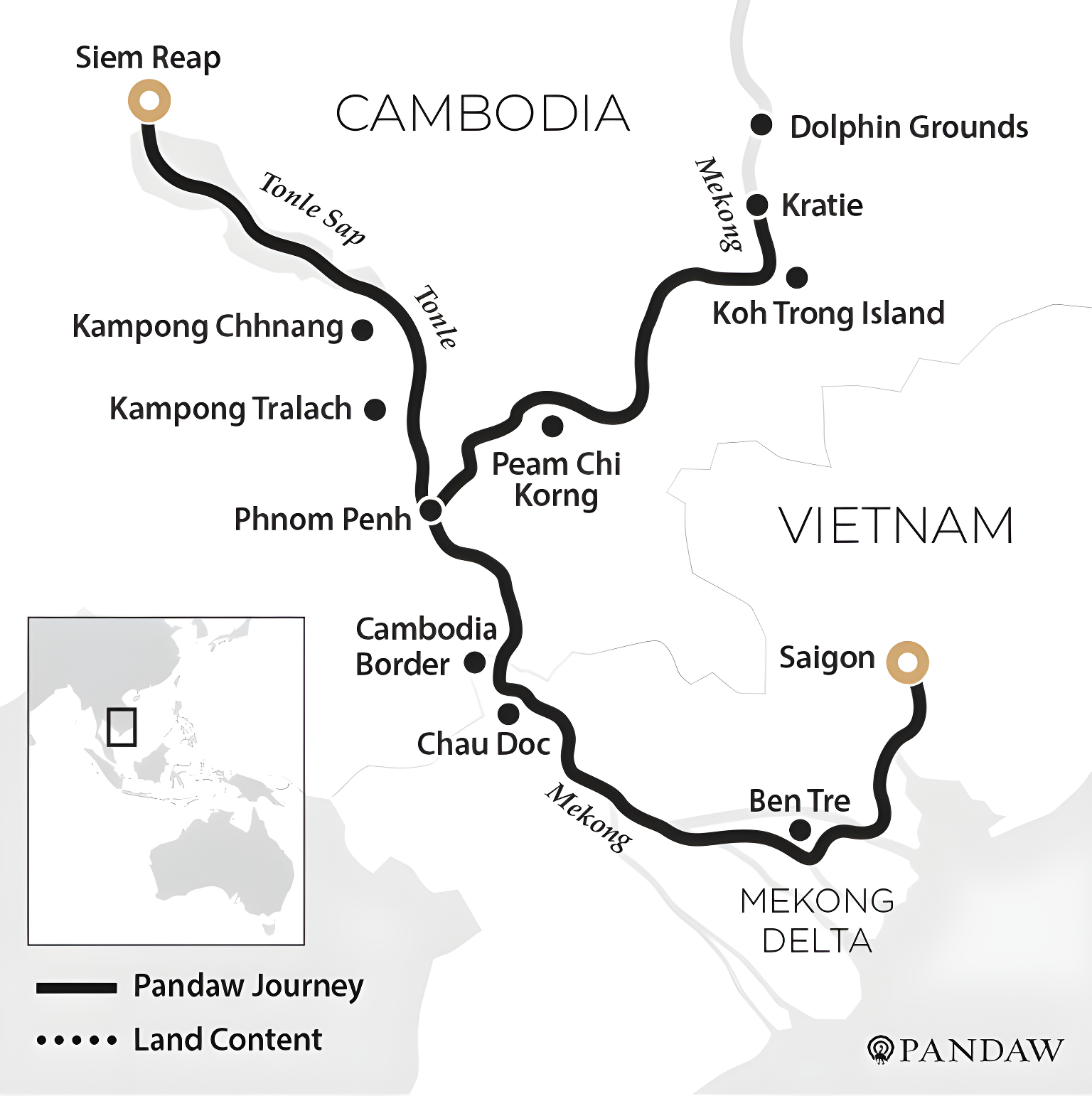 Plus loin sur le Mékong