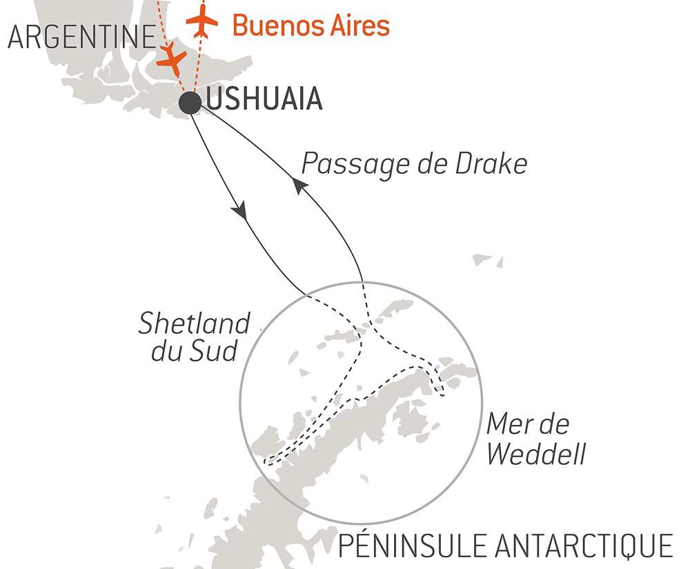 Ponant : l'Antarctique emblématique