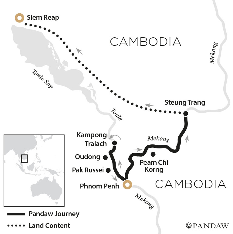 De Phnom Penh à Siem Reap